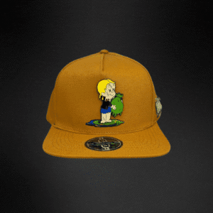 292 Gorra Mr Kash Mr Rich Mostaza