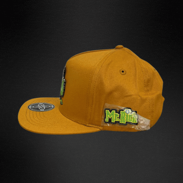 Gorra Mr Kash Mr Rich Mostaza