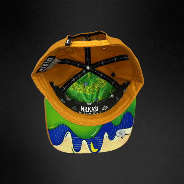 Gorra Mr Kash Mr Rich Mostaza