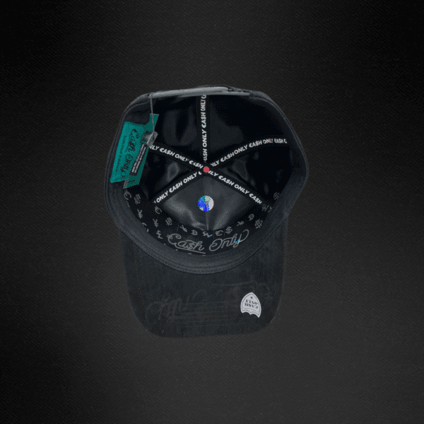 Gorra Cash Only Change The Rules Negro/Morada