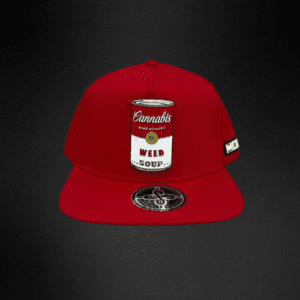 306 Gorra Mr Kash Lata Canabis Roja