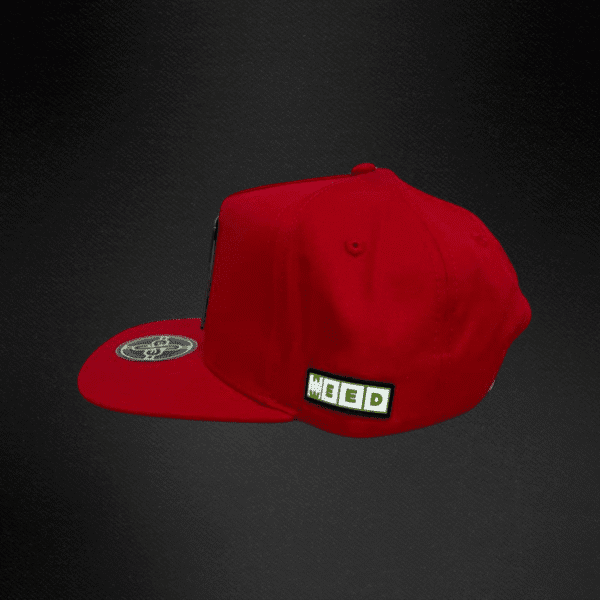Gorra Mr Kash Lata Canabis Roja
