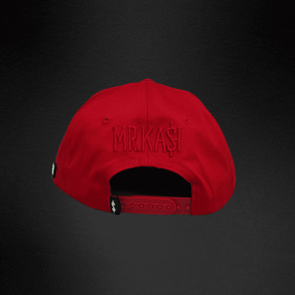Gorra Mr Kash Lata Canabis Roja