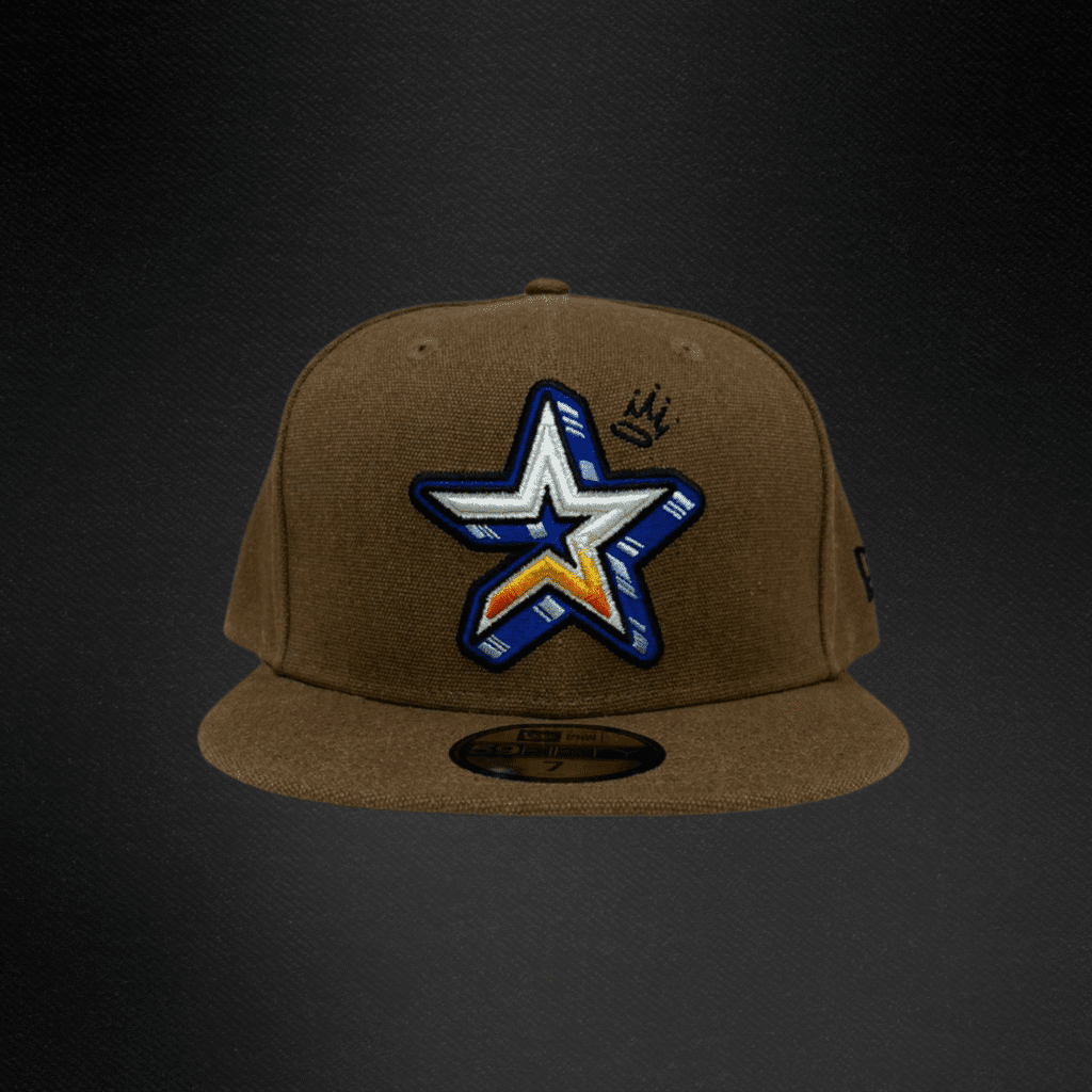Gorra New Era 59Fifty Houston Astros Logo Scribble Cerrada