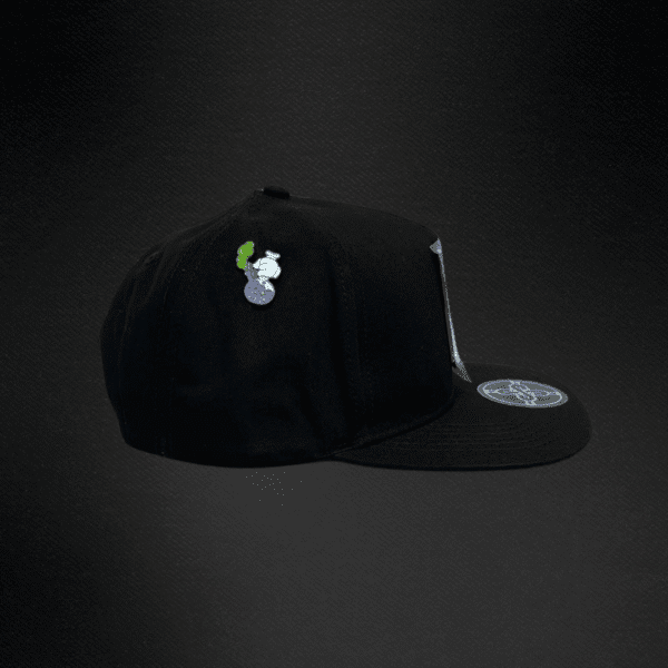 Gorra Mr Kash Lata Canabis Negra