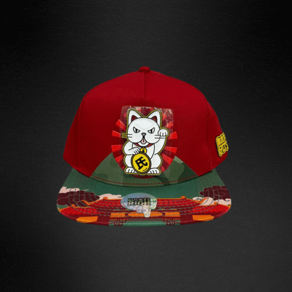 Gorra Mr Kash Lucky Cat Roja