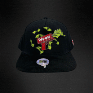 341 Gorra Mr Kash Take One Negra