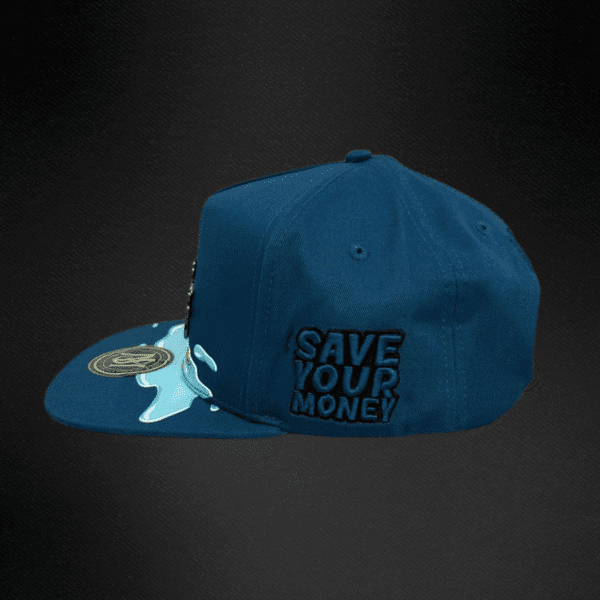 Gorra Mr Kash Save Your Money Azul