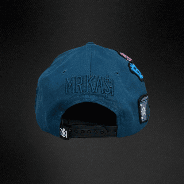 Gorra Mr Kash Save Your Money Azul