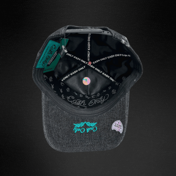 Gorra Cash Only Denim Negra