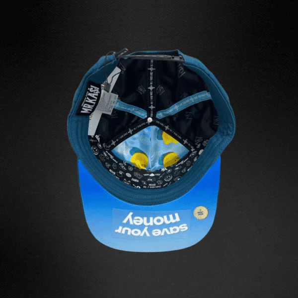 Gorra Mr Kash Save Your Money Azul