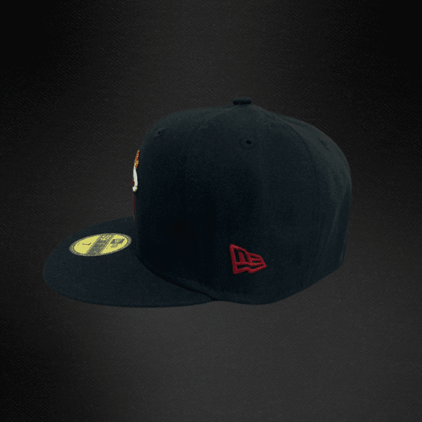 Gorra New Era 59Fifty Miami Heat Negra NBA Clasica