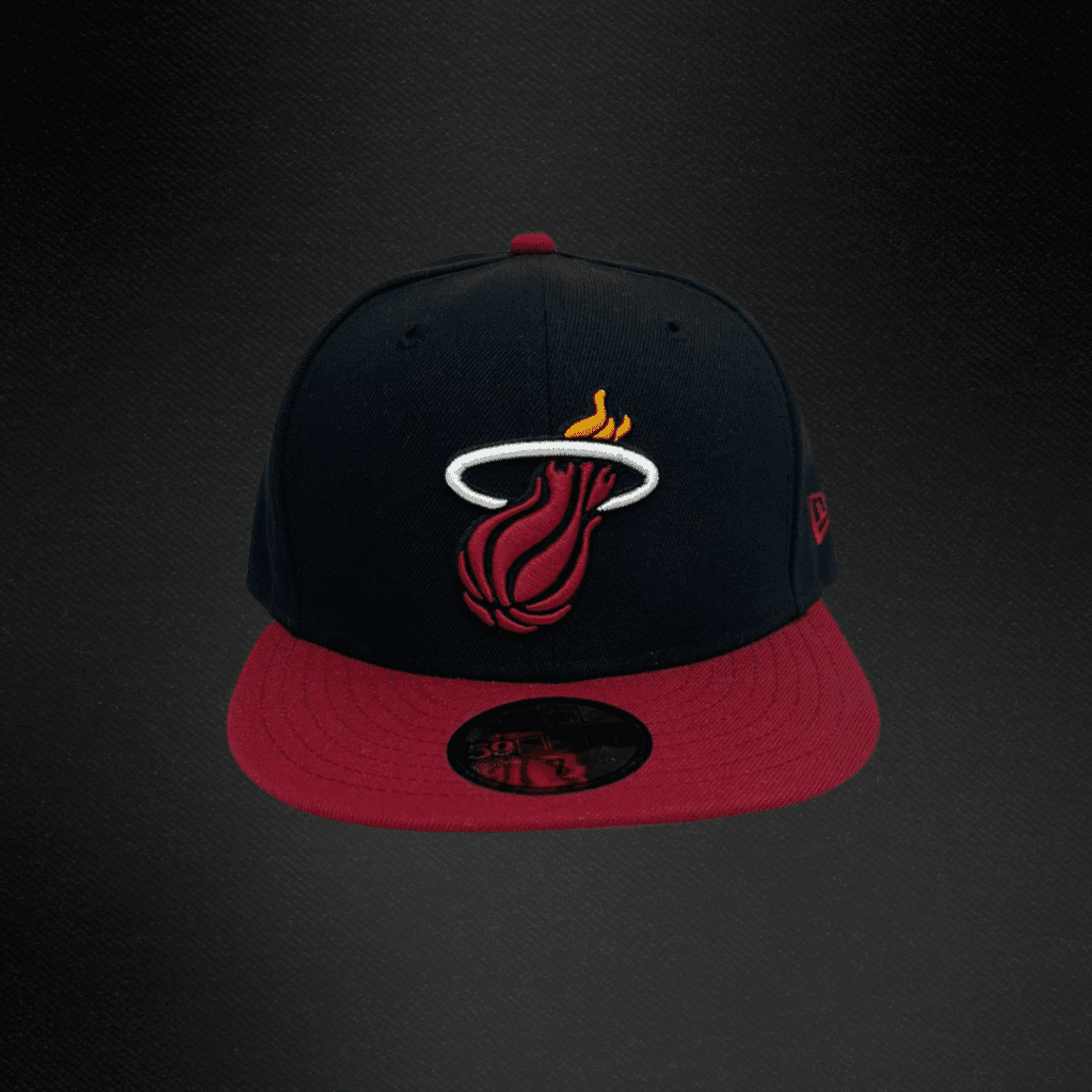 Gorra New Era 59Fifty Miami Heat NBA Clasica