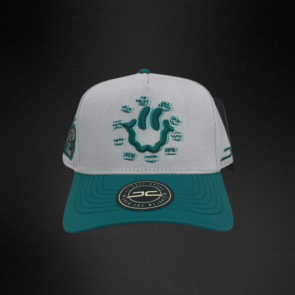 Gorra Jc Hats Happy Face Gray Acua