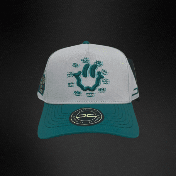 Gorra Jc Hats Happy Face Gray Acua