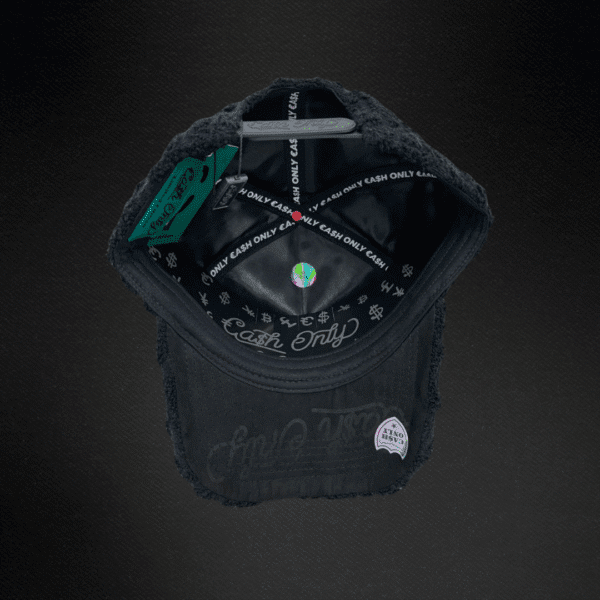 Gorra Cash Only  New 3d Negra
