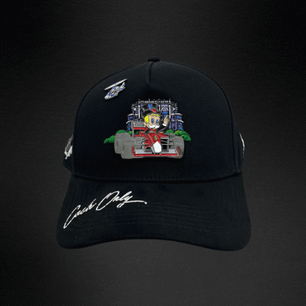 Gorra Cash Only In Monaco Curva Negra