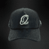 Gorra Cash Only Leather Piel Negra