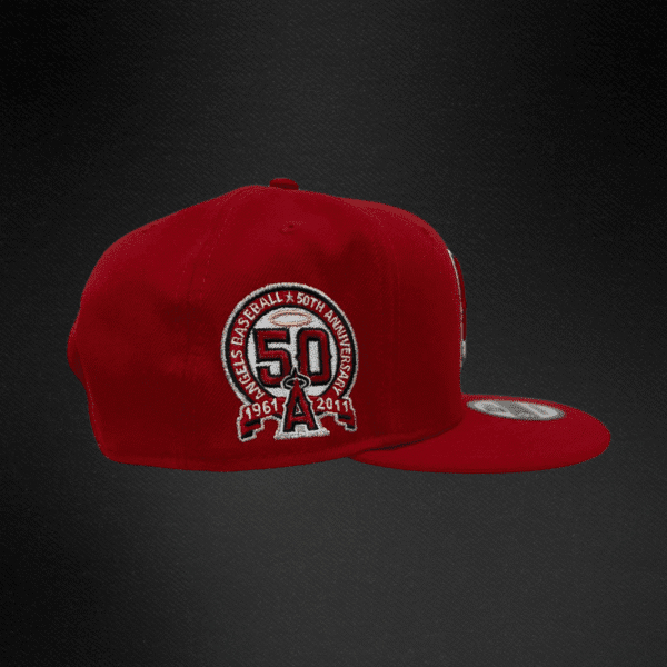 Gorra New Era 9Fifty Angelinos Snapback Color Roja
