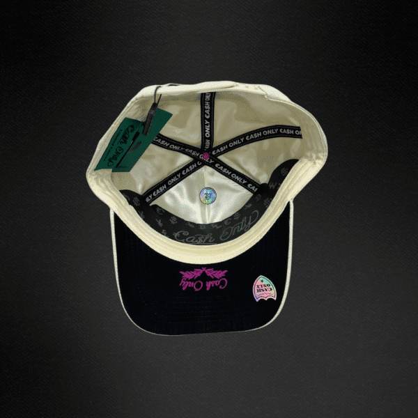 Gorra Cash Only Dirty Money Teddy Beige