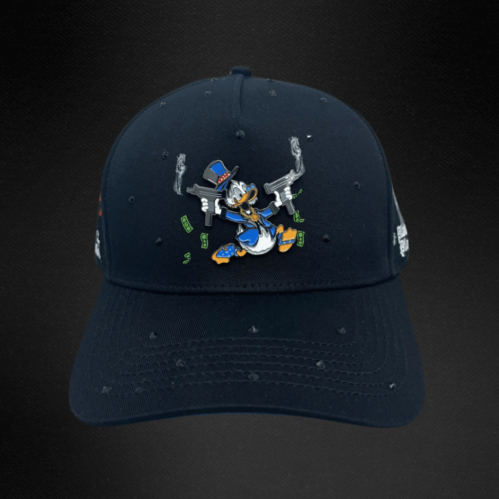 Gorra Cash Only Mc Pato Montana  Piedras Negra