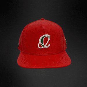 55 Gorra Cash Only Roja Logo C Plana