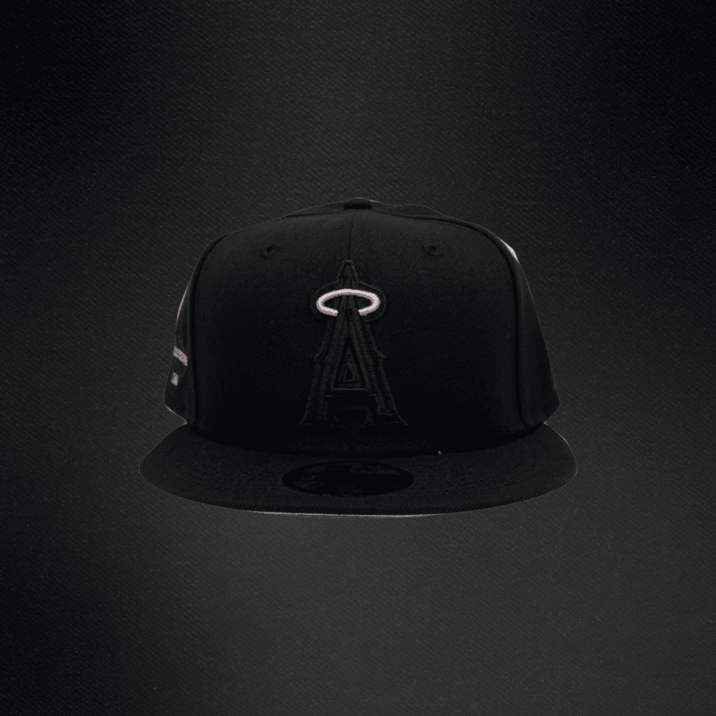Gorra New Era 9Fifty Angelinos Snapback Negra/Rosa