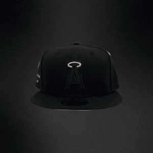56 Gorra New Era 9Fifty Angelinos Snapback Negra/Rosa