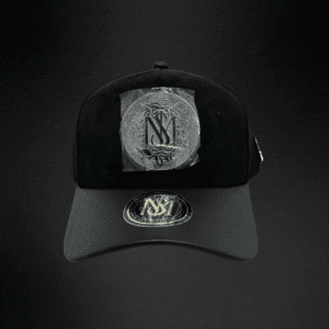 6 Gorra Mr Kash Dont Look At Me Negra Gamuza