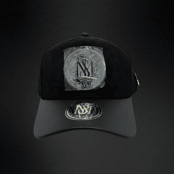 Gorra Mr Kash Dont Look At Me Negra Gamuza