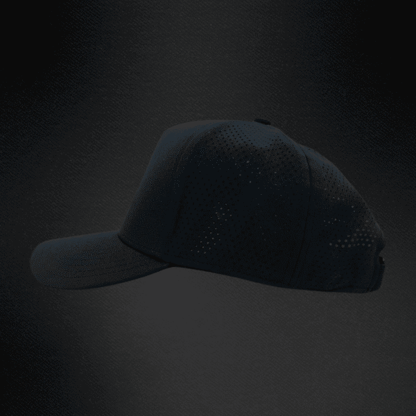 Gorra Alo Yoga Negra Letras Blancas