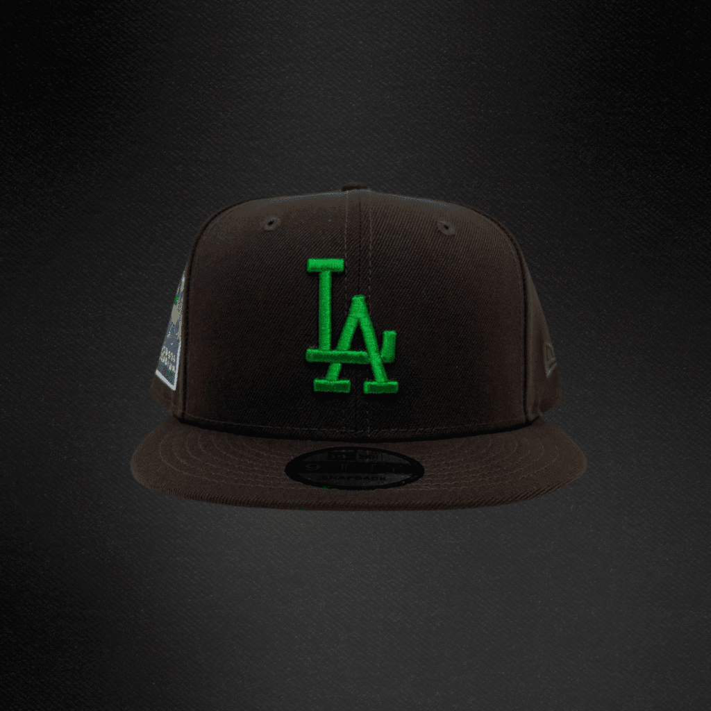 Gorra New Era 9Fifty Los Angeles Dogers  Snapback Cafe/Verde