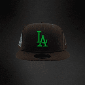 66 Gorra New Era 9Fifty Los Angeles Dogers  Snapback Cafe/Verde