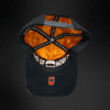 Gorra Barbas Hats Bh Asteroids Negra/Naranja