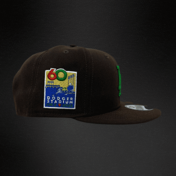 Gorra New Era 9Fifty Los Angeles Dogers  Snapback Cafe/Verde