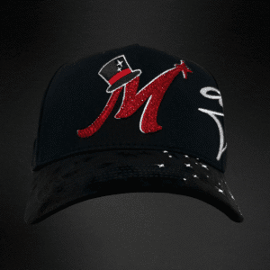 Gorra 31 Hats X El Mago- El Mago Full Set Negro/Rojo