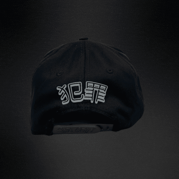 Gorra Cash Only Lucky Cat Negro Curve