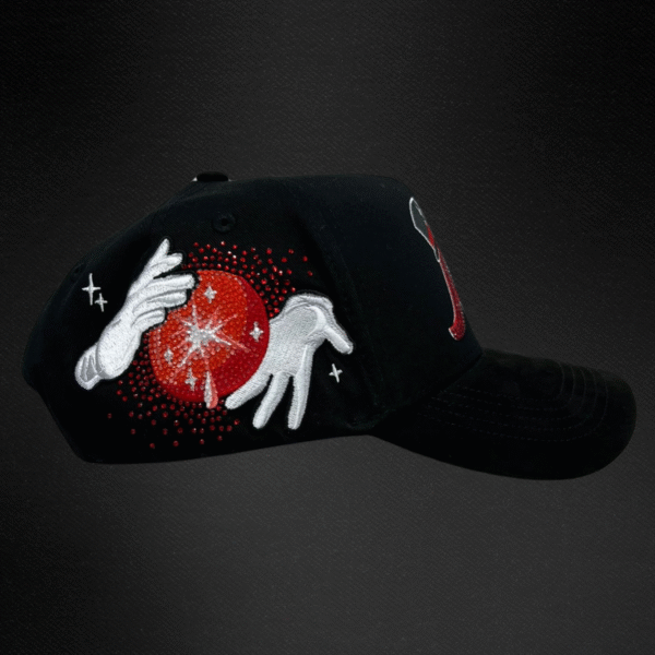 Gorra 31 Hats X El Mago- El Mago Full Set Negro/Rojo