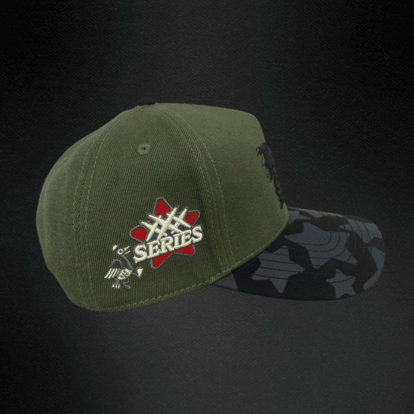 Gorra Jc Hats Rock Stare Verde Olivo