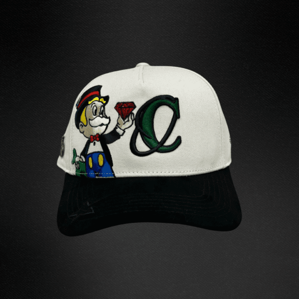Gorra Cash Only Richi Logo Blanca