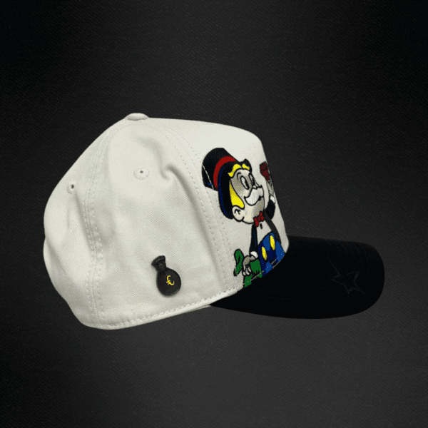 Gorra Cash Only Richi Logo Blanca