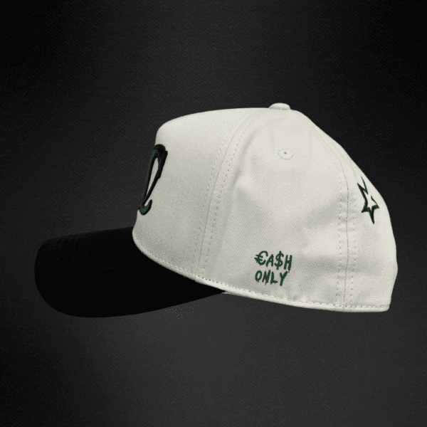 Gorra Cash Only Richi Logo Blanca