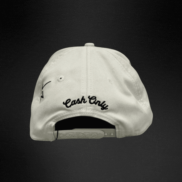 Gorra Cash Only Richi Logo Blanca