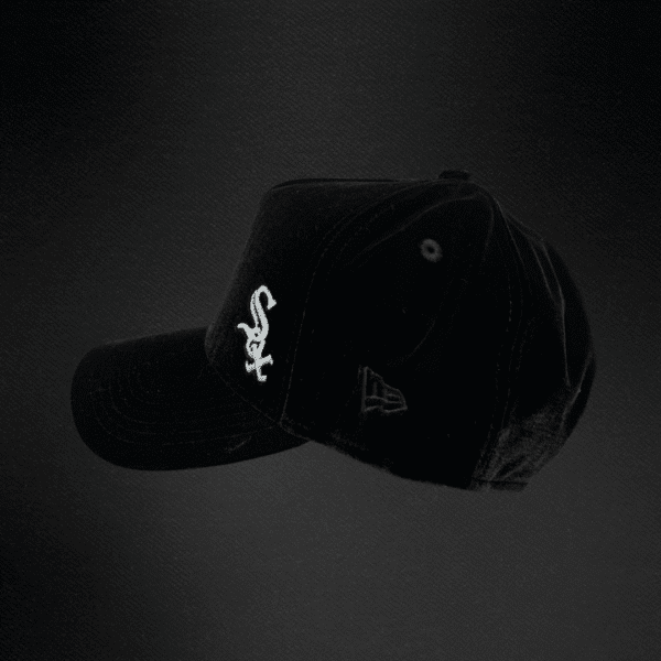 Gorra New Era 9Forty A-Frame Chicago White Sox Terciopelo Negra