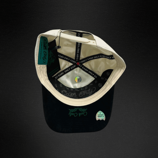 Gorra Cash Only Richi Logo Blanca