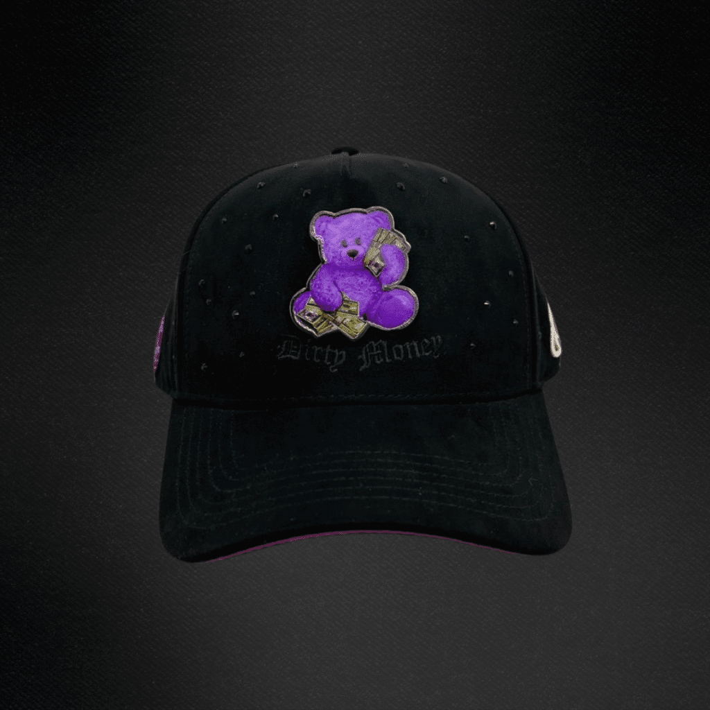 Gorra Cash Only Teddy Money  Negra
