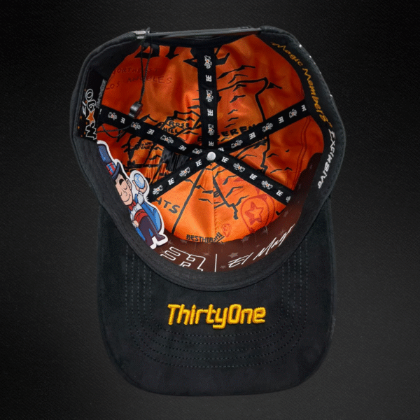 Gorra 31 Hats X El Mago- De East La  Negro/Amarillo