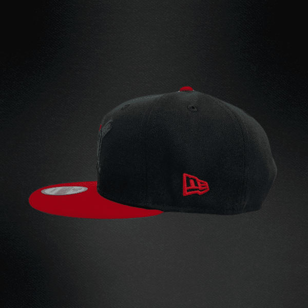 Gorra New Era 9Fifty Piratas Snapback Negra/Rojo