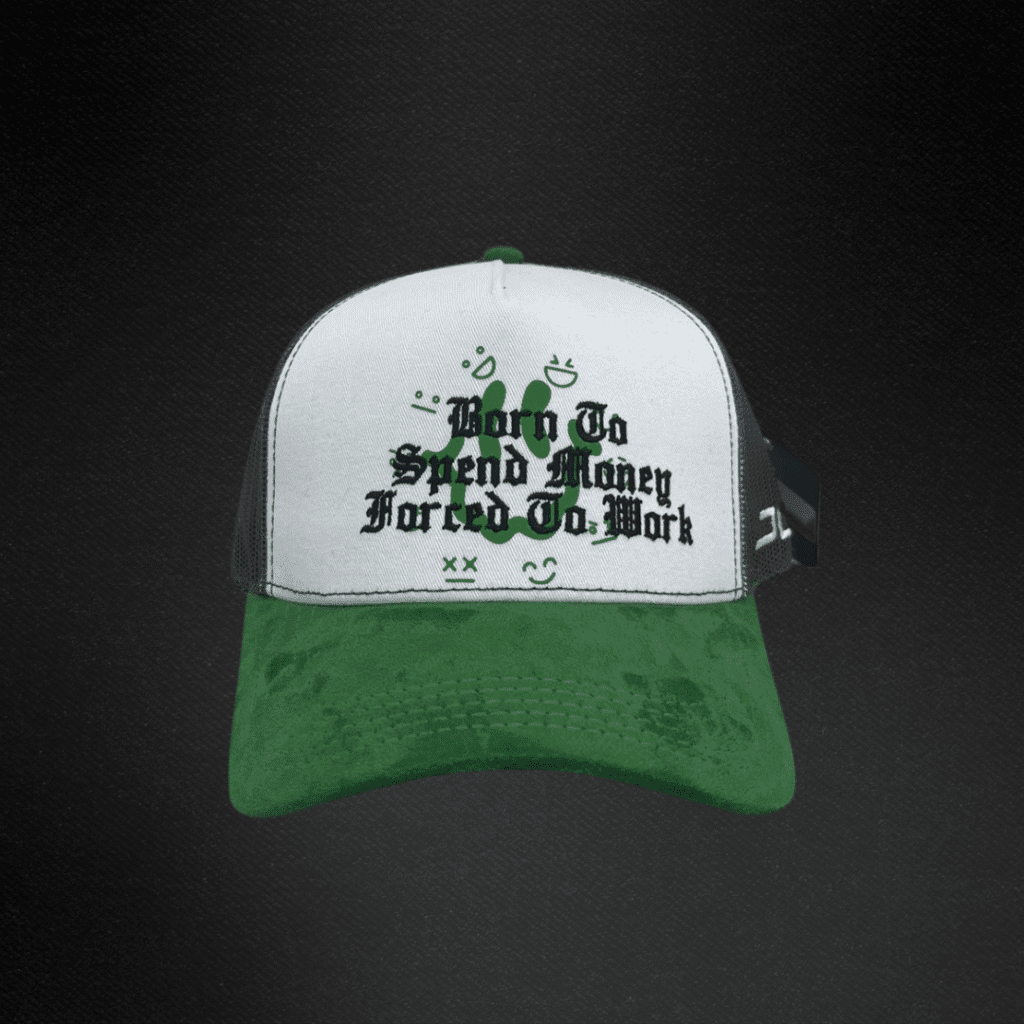 Gorra Jc Hats Spend Money - Blanca/Verde