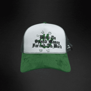 88 Gorra Jc Hats Spend Money - Blanca/Verde